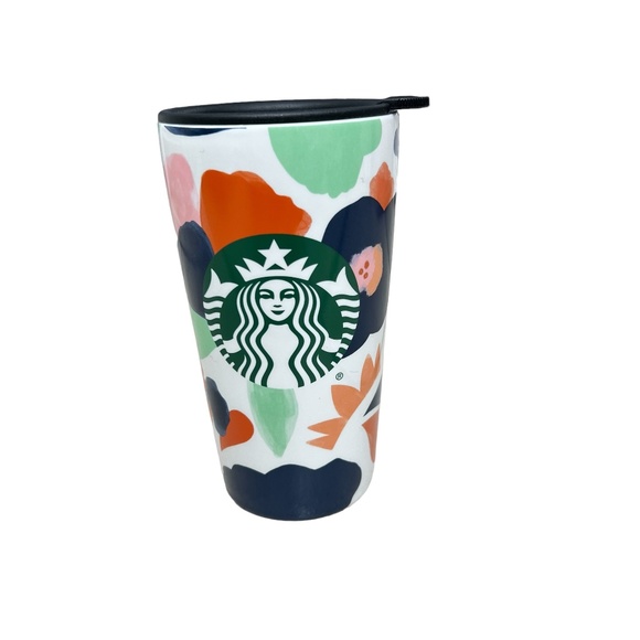 Starbucks Other - Starbucks 2020 summer 2020 Tropical coffee ceramic tumbler 12 oz